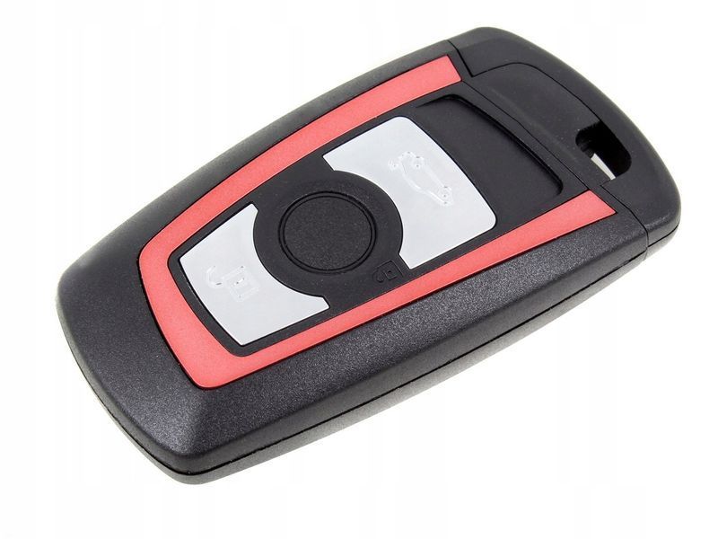 Корпус ключа BMW БМВ F30 F32 F20 F35 F10 F33 F25 на три кнопки Красный 395 фото