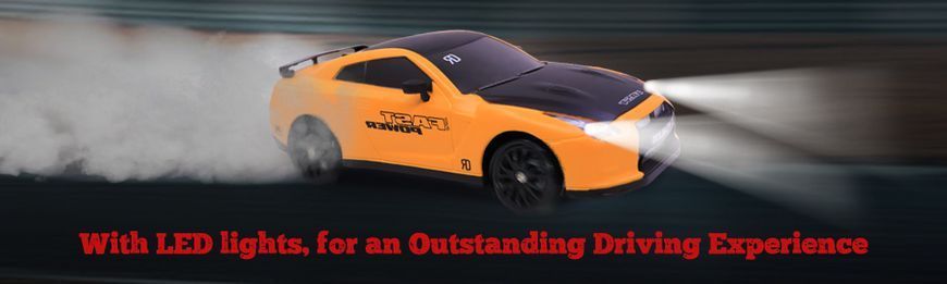 Машинка Дрифт R/C Racing Rally Drift Returns "Nissan 350z" Скоростная на Пульте Управления и LED фарами 1673 фото