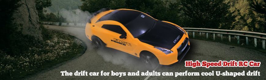 Машинка Дрифт R/C Racing Rally Drift Returns "Nissan 350z" Скоростная на Пульте Управления и LED фарами 1673 фото
