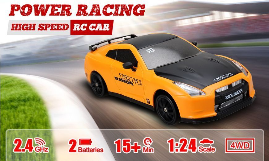 Машинка Дрифт R/C Racing Rally Drift Returns "Nissan 350z" Скоростная на Пульте Управления и LED фарами 1673 фото