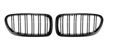 Решітки радіатора BMW 5-серії F10/F11 (2010&ndash;2017) однореберні глянцеві 732 фото