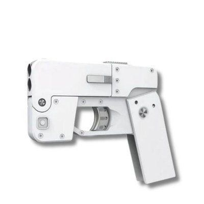 Пістолет іграшковий складаний у вигляді Iphone білого кольору 1776 фото