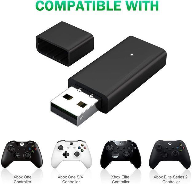 Ресивер беспроводной адаптер геймпада Xbox ONE Ибокс Ван для Windows 10 PC ПК 698 фото