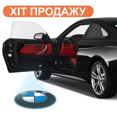 Підсвітка дверей логотип BMW, для BMW 1,2,3,4,5,6,7series, X3,X4,X5, Z4, F20, E90, F30, F32, E60, F10, E63, E65, E84,E83,E70 924 фото