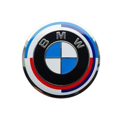 Ковпачки в диски BMW M &laquo;50 year Anniversary&raquo;, заглушки в колеса (68 мм) 1958 фото