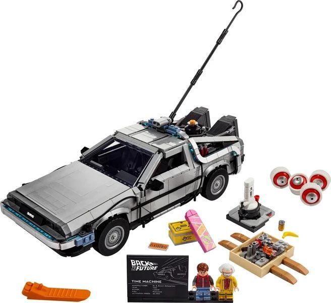 Коллекционный набор DeLorean "Back to the Race" из трилогии "Назад в будущее" 3 в 1, 1872 деталей 8589 фото
