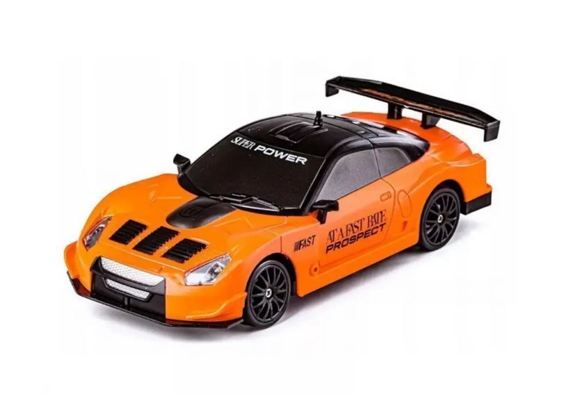 Дрифт Машинка R/C Racing Rally Drift Returns "Nissan GT-R GT1" Скоростная на Пульте Управления и LED фарами 1674 фото