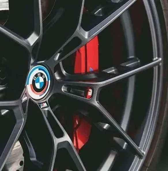 Колпачки в диски BMW M "50th Anniversary", заглушки в колеса 68 мм, (комплект) 1959 фото