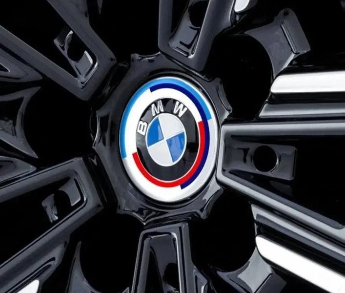 Колпачки в диски BMW M "50th Anniversary", заглушки в колеса 68 мм, (комплект) 1959 фото