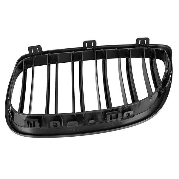 Решетки радиатора ноздри BMW E92 E93 2006-2009 M3 Двойные ребра черные матовые 1200 фото