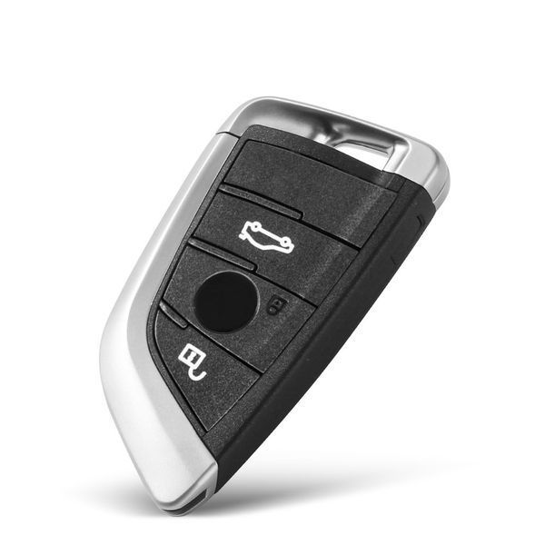 Корпус ключа BMW БМВ Парус 3 Кнопки Для всех F-серии и G-серии Триколор БМВ 1426 фото