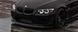 Решетки радиатора ноздри BMW E92 E93 2006-2009 M3 Двойные ребра черные матовые 1200 фото 4