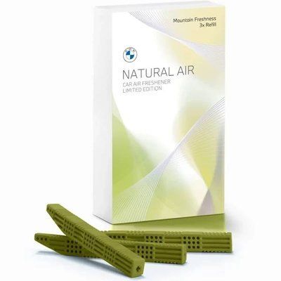 Оригінальний комплект змінних картриджів ароматизатора BMW Natural Air &laquo;Mountain Freshness&raquo; (3 шт.) 83125B57E22 2127 фото