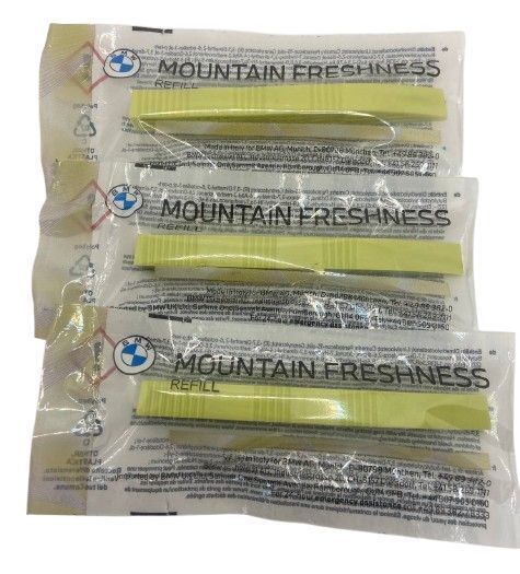 Оригинальный комплект сменных картриджей ароматизатора BMW Natural Air "Mountain Freshness" (3 шт.) 83125B57E2 2127 фото
