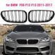 Решітки радіатора ніздрі на BMW F06 F12 F13 М6 Ф06 Ф12 Ф13 М6 чорні глянець БМВ 6 Серії 1324 фото 1