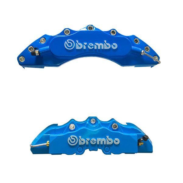 Декоративные накладки на тормозные суппорта Brembo ABS 4 шт Л синие автоаксессуары 213 фото