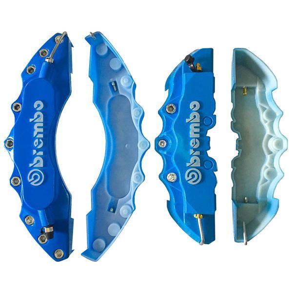 Декоративные накладки на тормозные суппорта Brembo ABS 4 шт Л синие автоаксессуары 213 фото