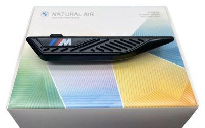 Ароматизатор BMW Starter Kit Natural Air &laquo;M&raquo; Power з картриджем &laquo;Relaxing Ocean&raquo; (Black) 2125 фото