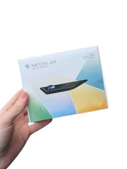 Ароматизатор BMW Starter Kit Natural Air &laquo;M&raquo; Power з картриджем &laquo;Relaxing Ocean&raquo; (Black) 2125 фото