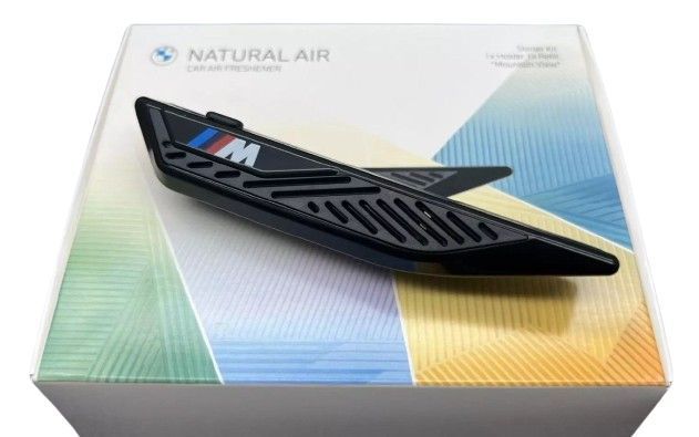 Ароматизатор BMW Starter Kit Natural Air &laquo;M&raquo; Power з картриджем &laquo;Relaxing Ocean&raquo; (Black) 2125 фото