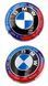 Комплект эмблем на капот и багажник BMW M Performance, E-series, 82 мм / 74 мм, &laquo;50th Anniversary&raquo; 1965 фото 2