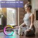 Настольная смарт лампа-ночник G-Smart RGB 15W Light Sound Machine с беспроводной зарядкой и Bluetooth-колонка 1505 фото 6