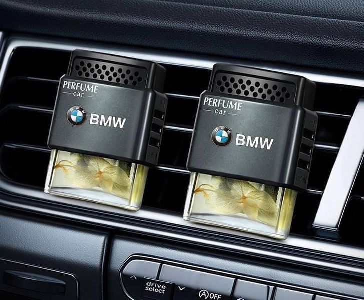 Масляной ароматизатор BMW БМВ на дефлектор, освежитель воздуха для салона БМВ Черный 2148 фото