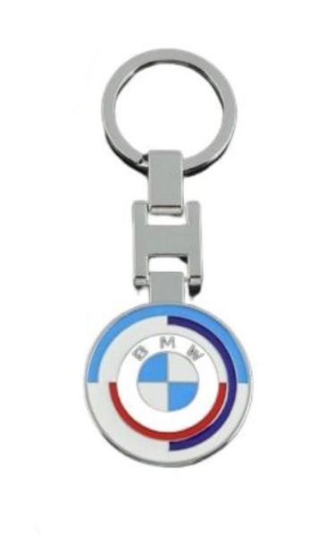 Значок Брелок BMW Performance&nbsp;"50th Anniversary" для ключей автомобиля 9.2 см. 1929 фото