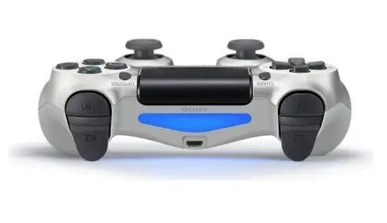 Джойстик геймпад Dualshock PS4 игровой контроллер wireless controller для пс4 ps4 Серебро 236 фото