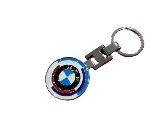 Значок Брелок BMW Performance&nbsp;"50th Anniversary" для ключей автомобиля 9.2 см. 1929 фото