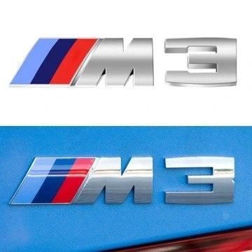Шильдик логотип BMW M3: Хромований, Емблема для багажника БМВ. 1979 фото