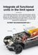 Мини дрифт машинка на радиоуправлении Turbo Racing 1/76 drift car + 2 корпуса и подсветка 1719 фото 7