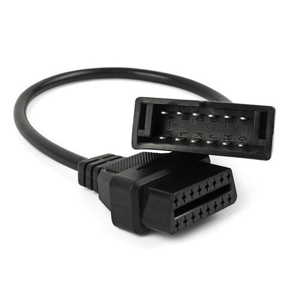 Перехідник GM12 12pin OBD1 на OBD2 16pin ВАЗ Daewoo ELM327 v1.5 Lanos 612 фото
