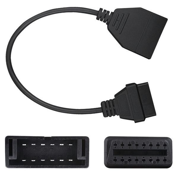 Перехідник GM12 12pin OBD1 на OBD2 16pin ВАЗ Daewoo ELM327 v1.5 Lanos 612 фото