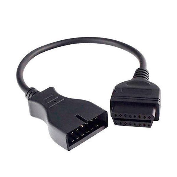 Перехідник GM12 12pin OBD1 на OBD2 16pin ВАЗ Daewoo ELM327 v1.5 Lanos 612 фото