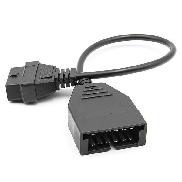 Перехідник GM12 12pin OBD1 на OBD2 16pin ВАЗ Daewoo ELM327 v1.5 Lanos 612 фото