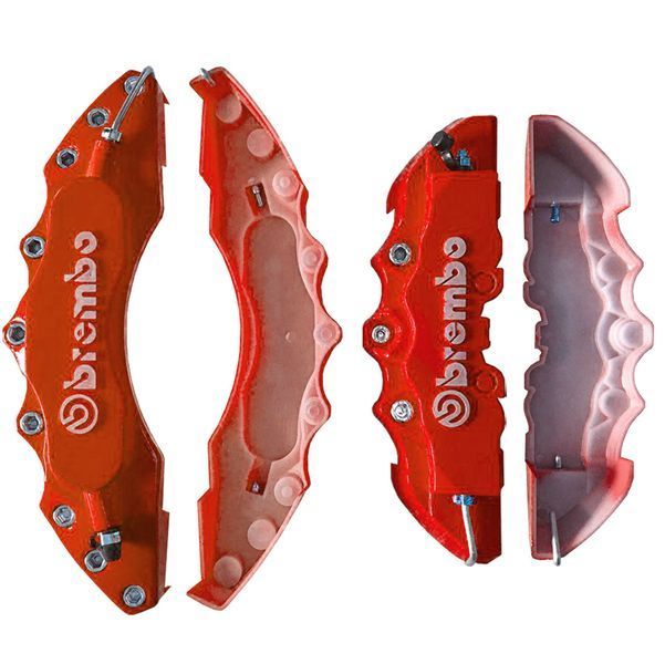 Декоративные накладки на тормозные суппорта Brembo ABS 4 шт L + брелок на выбор в подарок 212 фото