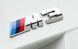 Шильдик логотип BMW M3: Хромований, Емблема для багажника БМВ. 1979 фото 2