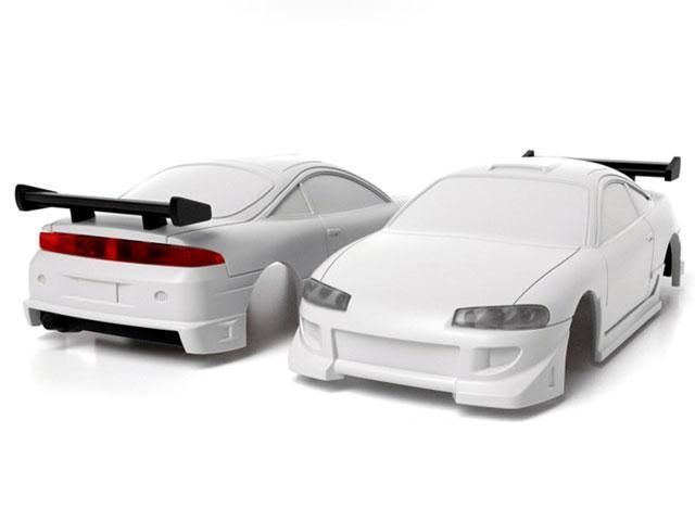Мини дрифт машинка на радиоуправлении Turbo Racing C63 RC 1/76 drift car + 2 корпуса и подсветка (голубая) 2086 фото