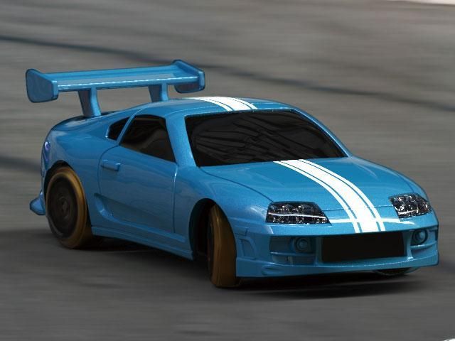 Мини дрифт машинка на радиоуправлении Turbo Racing C63 RC 1/76 drift car + 2 корпуса и подсветка (голубая) 2086 фото