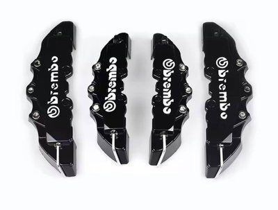 Декоративні накладки на гальмівні супорти Brembo Чорні ABS 4 шт. М Брембо ABS пластик 2196 фото