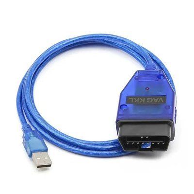 Автосканер VAG-COM 409.1 KKL OBD2 - USB, чіп FTDI діагностичний адаптер Vag Com 66 фото