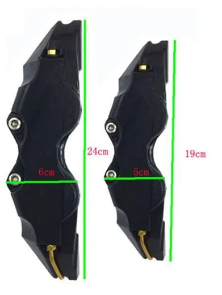 Декоративные накладки на тормозные суппорта Brembo Черные ABS 4 шт. М Брембо ABS пластик 2196 фото