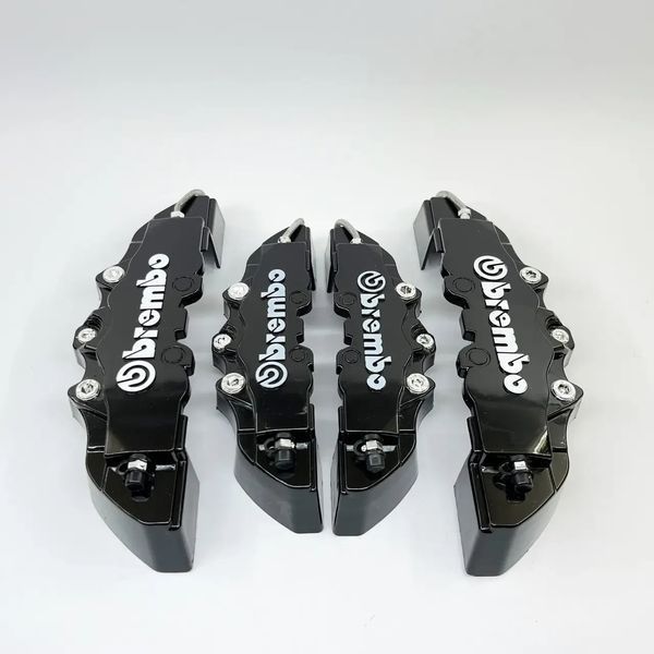 Декоративные накладки на тормозные суппорта Brembo Черные ABS 4 шт. М Брембо ABS пластик 2196 фото