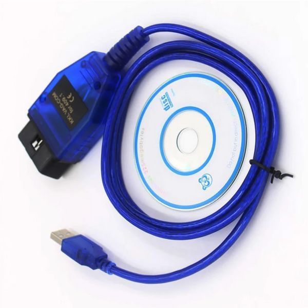 Автосканер VAG-COM 409.1 KKL OBD2 - USB, чіп FTDI діагностичний адаптер Vag Com 66 фото