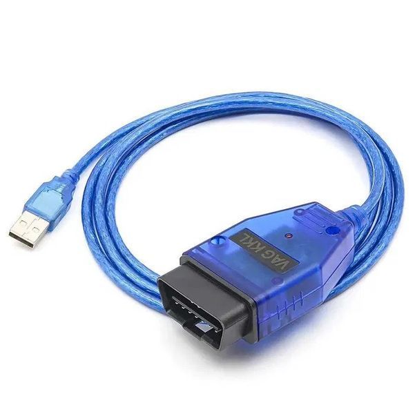 Автосканер VAG-COM 409.1 KKL OBD2 - USB, чіп FTDI діагностичний адаптер Vag Com 66 фото