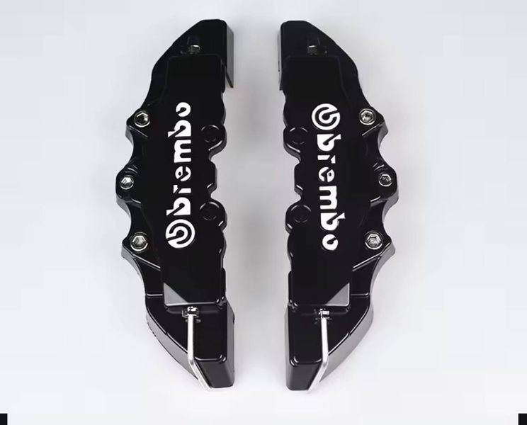 Декоративные накладки на тормозные суппорта Brembo Черные ABS 4 шт. М Брембо ABS пластик 2196 фото