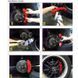 Декоративные накладки на тормозные суппорта Brembo Черные ABS 4 шт. М Брембо ABS пластик 2196 фото 8