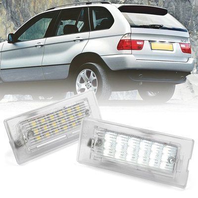 Led лед підсвічування номера BMW E53 X5 E83 X3 бмв е53 е83 28 фото