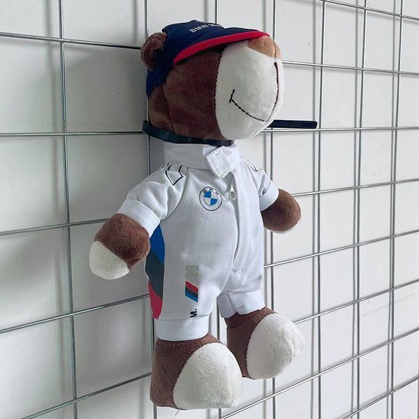 Плюшевый Мишка в Белом костюме Мото BMW в стиле Motorsport Аксессуары 1396-3-nash фото